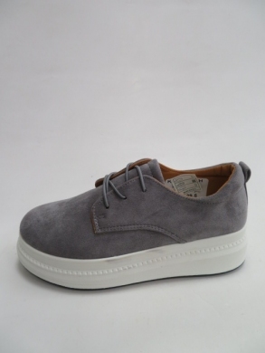 Tenisówki Damskie na koturnie (36-41) 2908 GREY