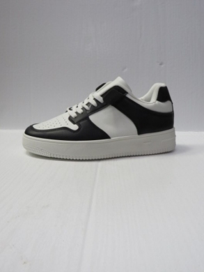 Buty sportowe damskie na płaskim (36-41) NEY-14 WHITE/BLACK