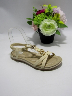 Sandały damskie na płaskim (36-41) FY6892 BEIGE