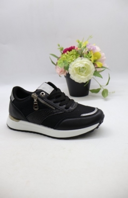 Buty sportowe damskie na płaskim (36-41) 6783 BLACK
