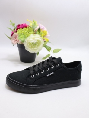 Trampki damskie na płaskim (36-41) 7SP730-LS BLACK