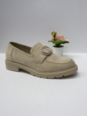 Mokasyny damskie na płaskim (36-41) DE939S BEIGE