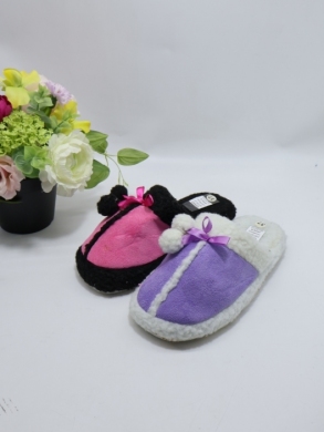 Kapcie damskie ocieplane (36-41) KD8003 MIX