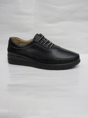 Półbuty damskie na płaskim (36-42) 8617-1 BLACK