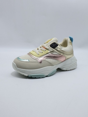 Buty sportowe damskie na płaskim (36-41) 9276 GOLD
