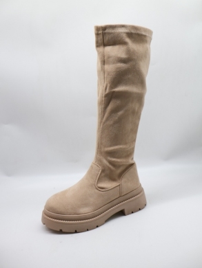 Kozaki damskie na płaskim (36-41) TL246-8 BEIGE
