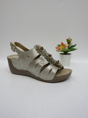 Sandały damskie na koturnie (36-41) B2703 BEIGE