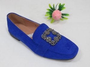 Mokasyny damskie na płaskim (36-41) H8-251 BLUE