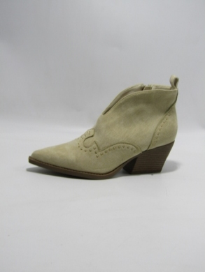 Botki damskie na obcasie (36-41) 8212 BEIGE