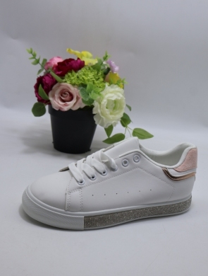 Buty sportowe damskie na płaskim (36-40) K1709 PINK