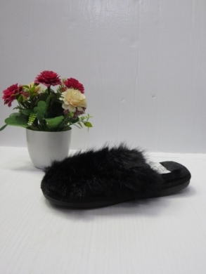 Kapcie damskie ocieplane (36-41) 179 BLACK