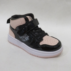 Buty sportowe dziewczęce (26-31) GQ118 BLACK/PINK