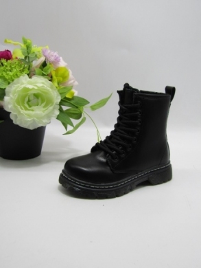 Botki dziewczęce ocieplane (25-31) 20318-2A BLACK