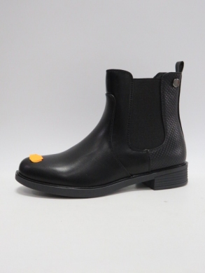 Botki damskie na płaskim (36-41) MR-12 BLACK