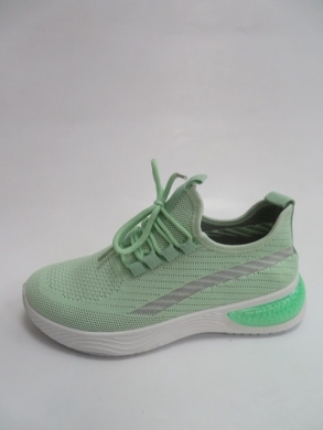 Buty sportowe damskie na płaskim (36-41) AHMD-63-2 GREEN/GREY