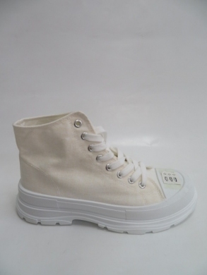 Trampki damskie na koturnie (36-41) HB60 WHITE