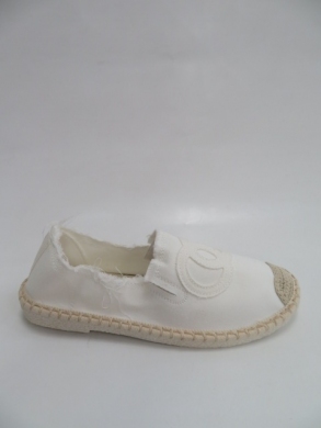 Tenisówki damskie na płaskim (36-41) 2202-8 WHITE