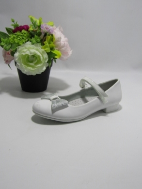 Baleriny dziewczęce (32-37) DC208 WHITE