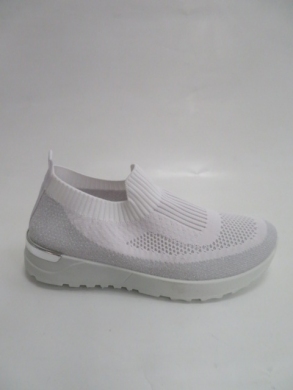 Buty sportowe damskie na płaskim (36-41) 9016-SP WHITE