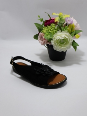 Sandały damskie na płaskim (36-41) DM408 BLACK