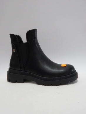 Botki damskie na płaskim (36-41) NB020 BLACK