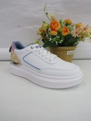 Buty sportowe damskie na płaskim (36-41) 23-01 BLUE