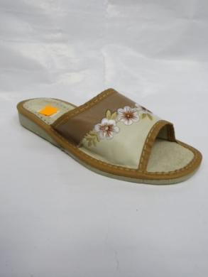 Kapcie damskie (37-41) SD116B Skórzane