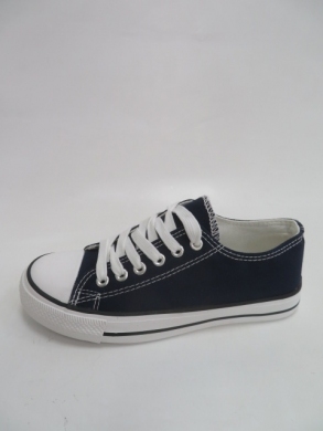 Trampki damskie na płaskim (36-41) 7BW-7 NAVY