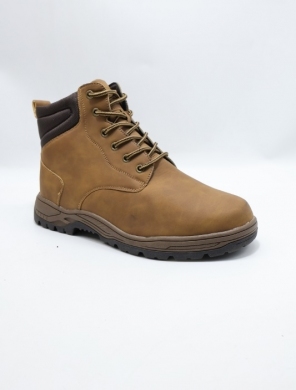 Trapery męskie ocieplane (41-46) T2331 BROWN