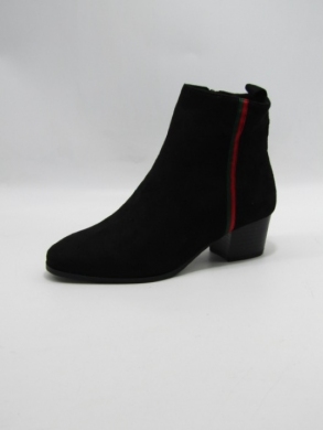 Botki damskie ocieplane na obcasie (36-41) SG-587 BLACK