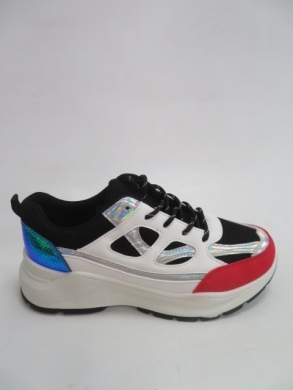 Sneakersy damskie niskie (36-41) HT-42 BLACK