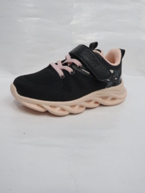 Buty sportowe dziewczęce (26-31) EB217 BLACK/PINK