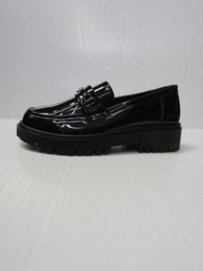 Mokasyny damskie na płaskim (36-41) 8850 BLACK/SIN