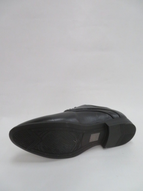 Półbuty męskie -skórzane (40-45) MXC 405 BLACK/BLACK