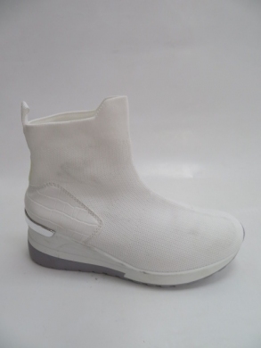 Botki damskie jesienne na płaskim (36-41) IT-7 WHITE