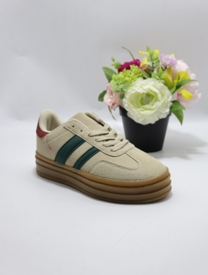 Buty sportowe damskie na płaskim (36-41) 139A BEIGE