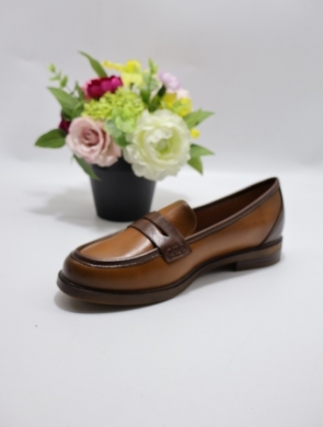 Mokasyny damskie na płaskim (36-41) YCC-118 BROWN