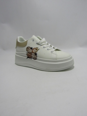 Buty sportowe damskie na płaskim (36-41) EL-012 KHAKI