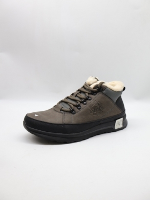 Botki męskie ocieplane (40-45) 62106-2 GREY