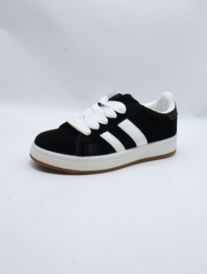 Buty sportowe damskie na płaskim (36-41) 24037 BLACK