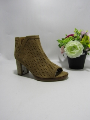 Botki damskie na obcasie (36-41) G23150 KHAKI