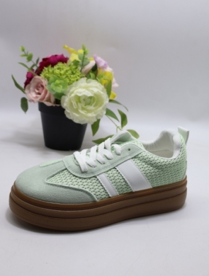 Buty sportowe damskie na płaskim (36-41) PC320 GREEN