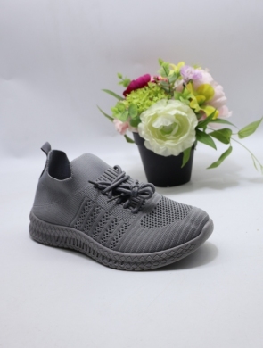 Buty sportowe damskie na płaskim (36-41) W065 GREY