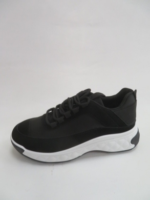 Buty sportowe damskie na płaskim (36-41) LA206 BLACK
