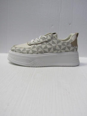 Buty sportowe damskie na koturnie (36-41) YSX157 BEIGE