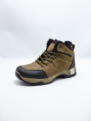 Trapery męskie ocieplane (41-46) C2368-7 BROWN
