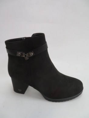 Botki damskie jesienne na obcasie (36-41) AA136-1 BLACK