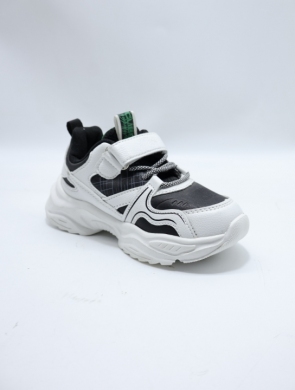Buty sportowe chłopięce (27-32) F-891 WH/BLACK