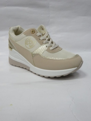 Buty sportowe damskie na koturnie (36-41) DO687 BEIE