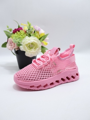 Buty sportowe damskie na płaskim (36-41) 9002 FUSHIA